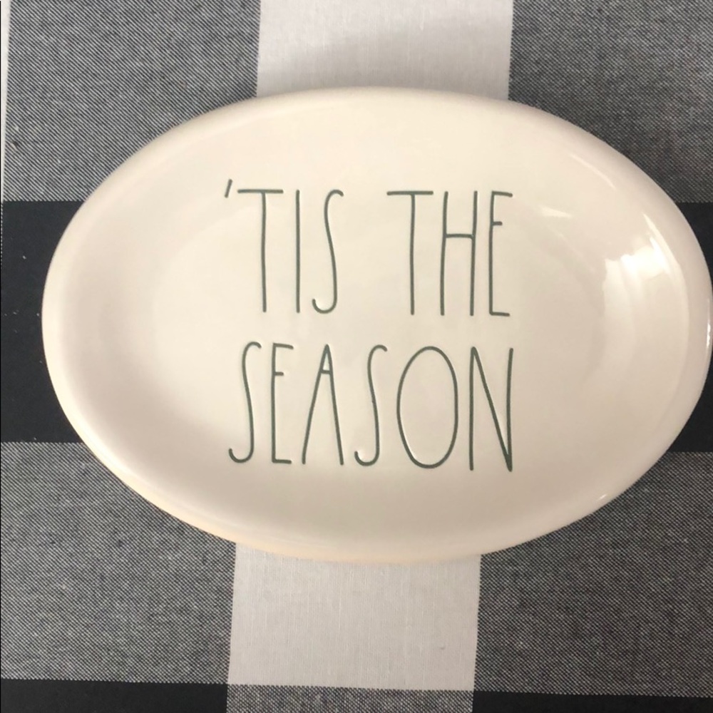 Rae Dunn Christmas plates
